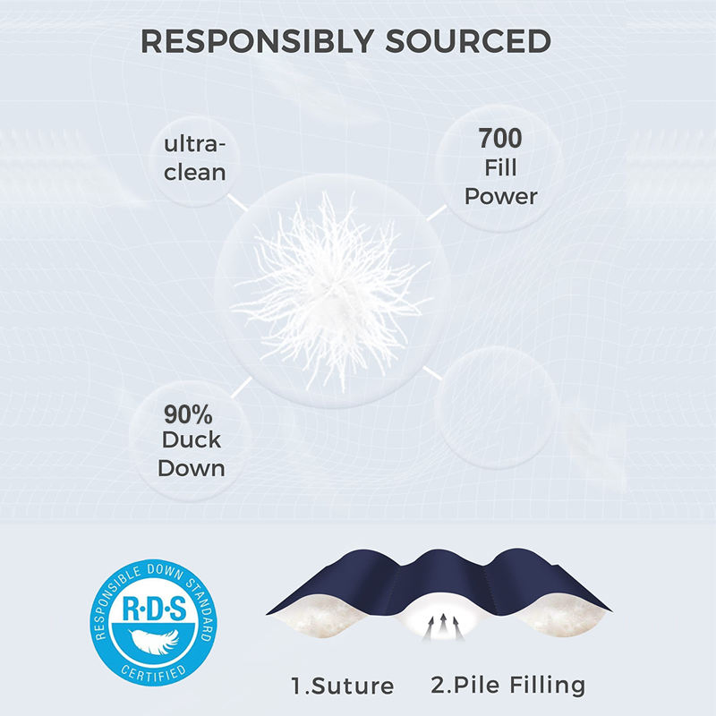 Enerup Hot Sale Hooded Thick Windproof Puffer Down Jacket Winter Coat