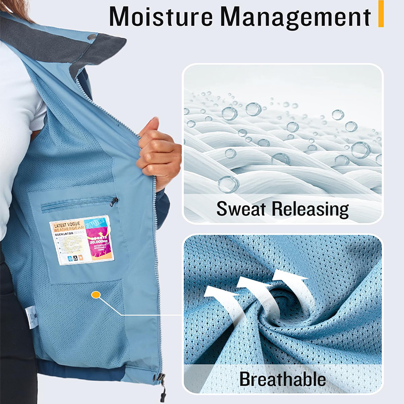 Outdoor Sports Breathable Waterproof Camping Wholesale Windbreaker Jackets