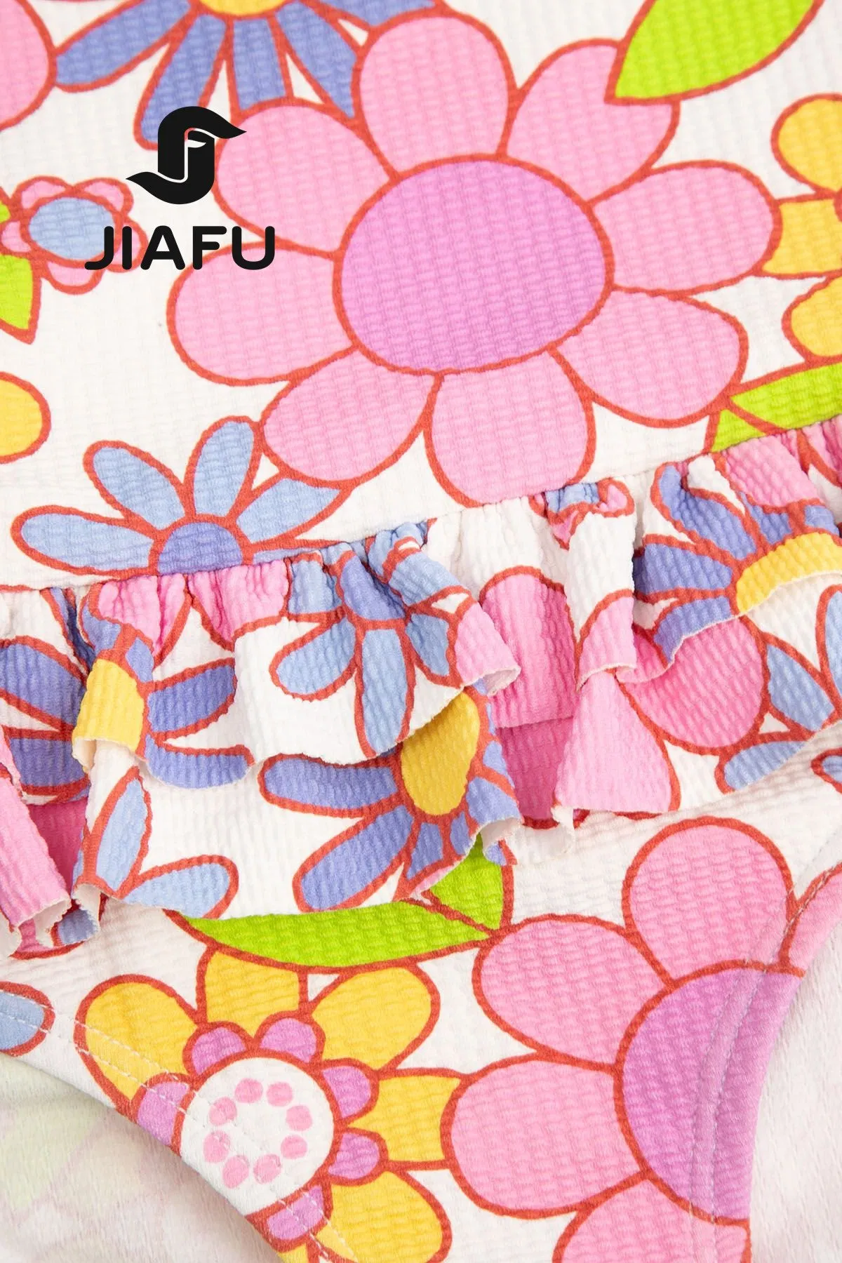 Fashion Wholesale Summer UV Protection Flore Print One-Piece Girl &nbsp; Swimwear