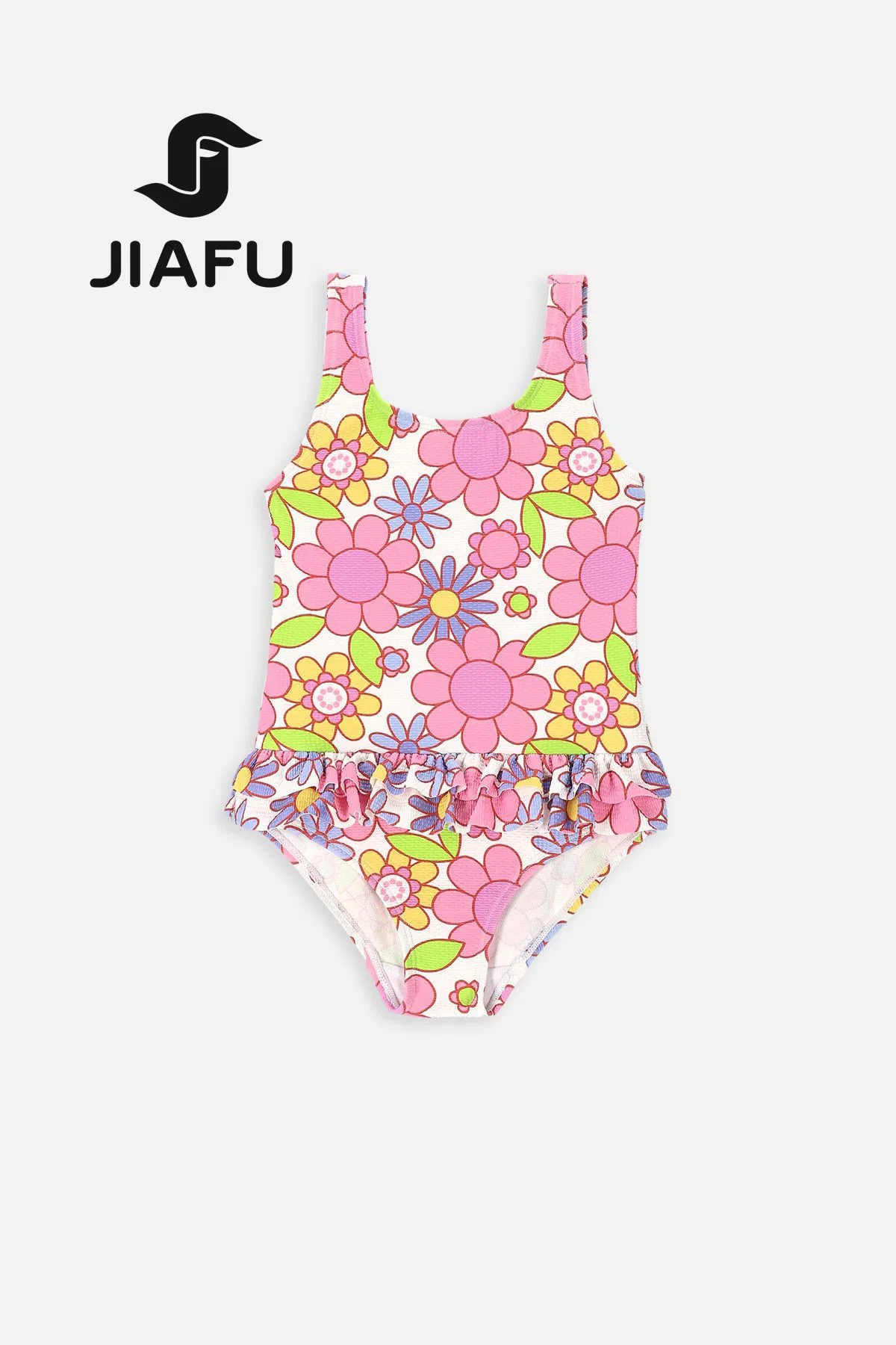 Fashion Wholesale Summer UV Protection Flore Print One-Piece Girl &nbsp; Swimwear