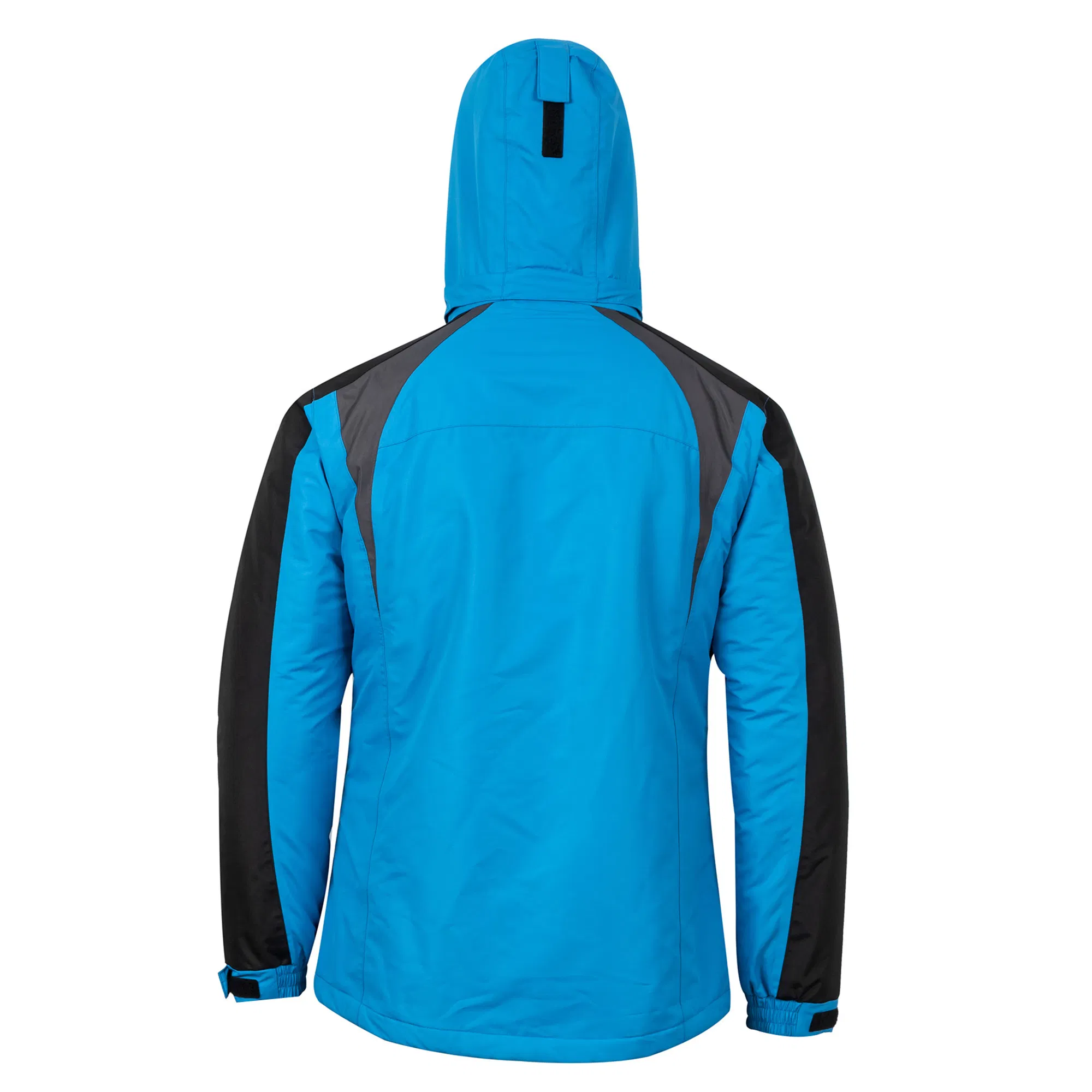 Men's Hiking Sport Removable Hood Fleece Lined and Water Repellent and Breathable Reflective Workwear Outdoor Padded Jacket Chaqueta Reflectante