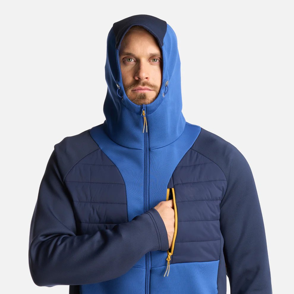Mens Customizable Unisex Wholesale Water-Resistant Softshell Work Blue Padded Jacket for Men