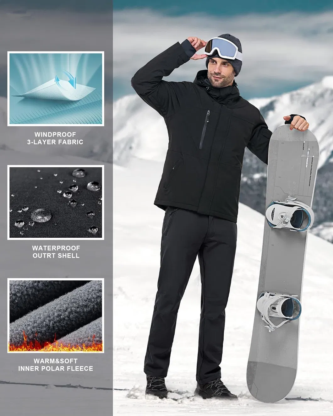 Ski Pants Features
