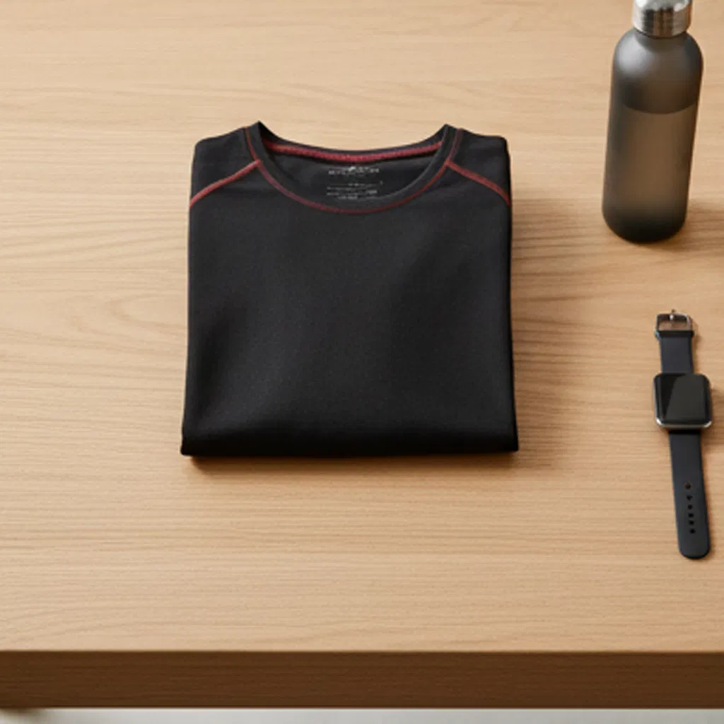 Merino Wool T-Shirt 100% Merino Thermal Base Layer for Outdoor Sports Workwear Work Cloth