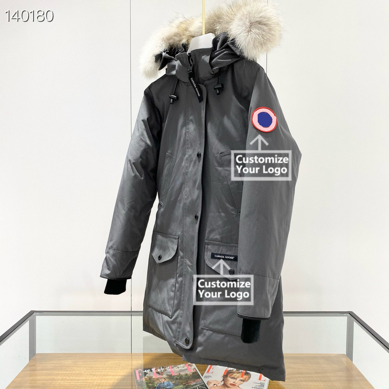 Custom Logo High Quality Padded Thick Goose Warm Breathable Waterproof Packable Outdoor Leisure Sports Goose Down Jacket