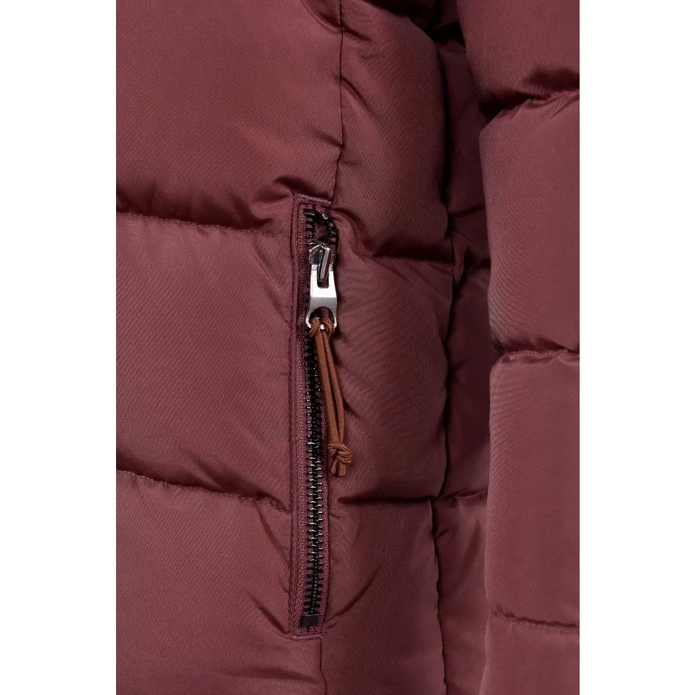 Women's Hooded Puffer Jacket Warm Puffy Quilted Winter Coat Winter Down Jacket for Urban Outdoor