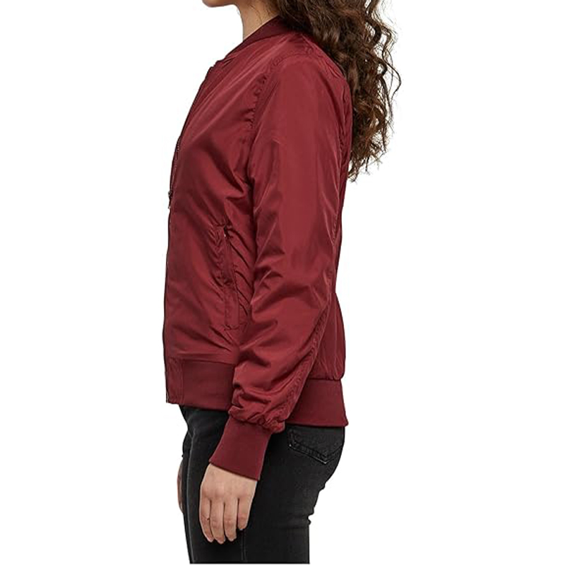 Wholesale Customized Women's High-Quality Baseball Jacket Waterproof Breathable Sports Wear