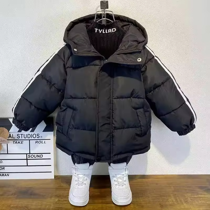 New Children's Winter Coat Lightweight and Thin Children's Down Cotton Coat Short Cotton Coat for Boys and Girls