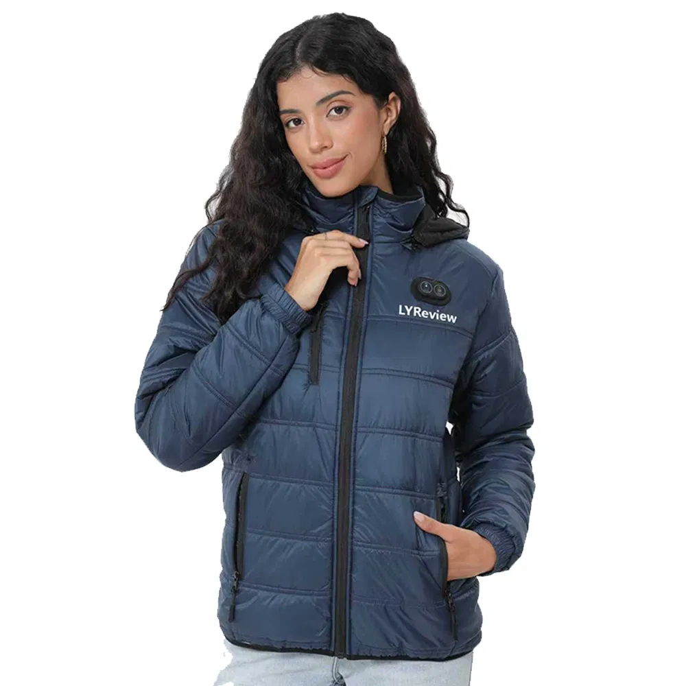 2026 Fashion Winter Outdoor Heated Clothing Set Temperature Pulseheat Coat with Battery Thermal Jacket