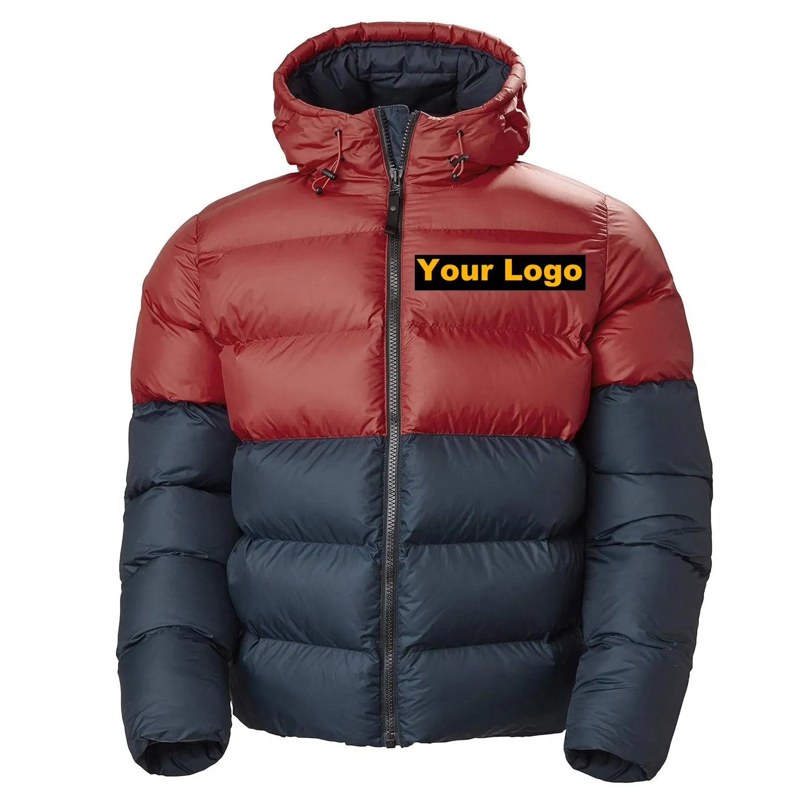 Men's Hooded Puffer Down Jacket Warm Winter Outdoor Padded Coat