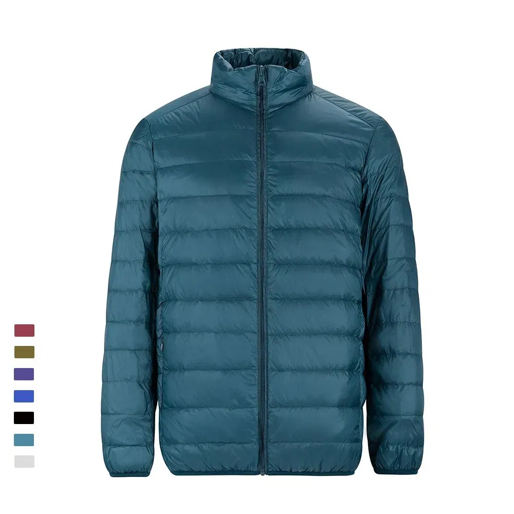 OEM/ODM Winter Ultra Light Down Jacket Packable Lightweight Down Puffer Jacket