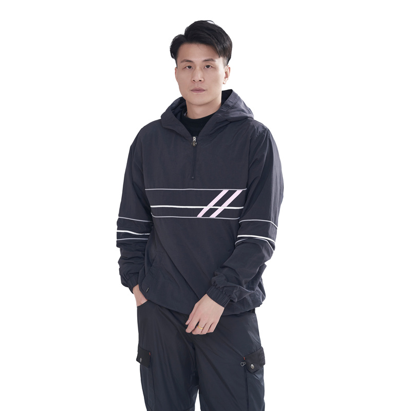 Men's Jacket Fashion Sports Handsome Outdoor Coat Hooded Breathable Top Jacket