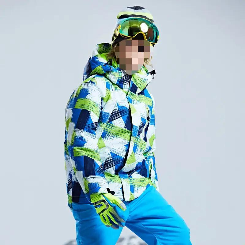 Conmr Kids Ski Suit Windproof Waterproof Warm Set for Winter Sports