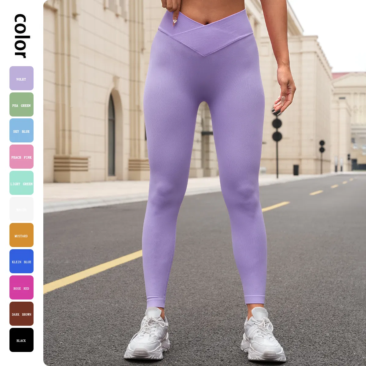 Seamless High Waist Push Hip Yoga Leggings for Women