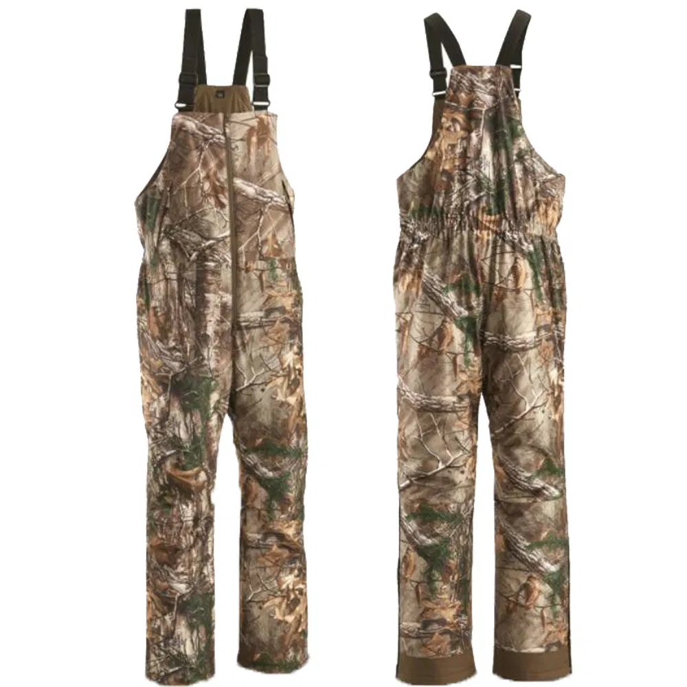 Men's Water Resistant Jacket Camouflage Hunting Bibs