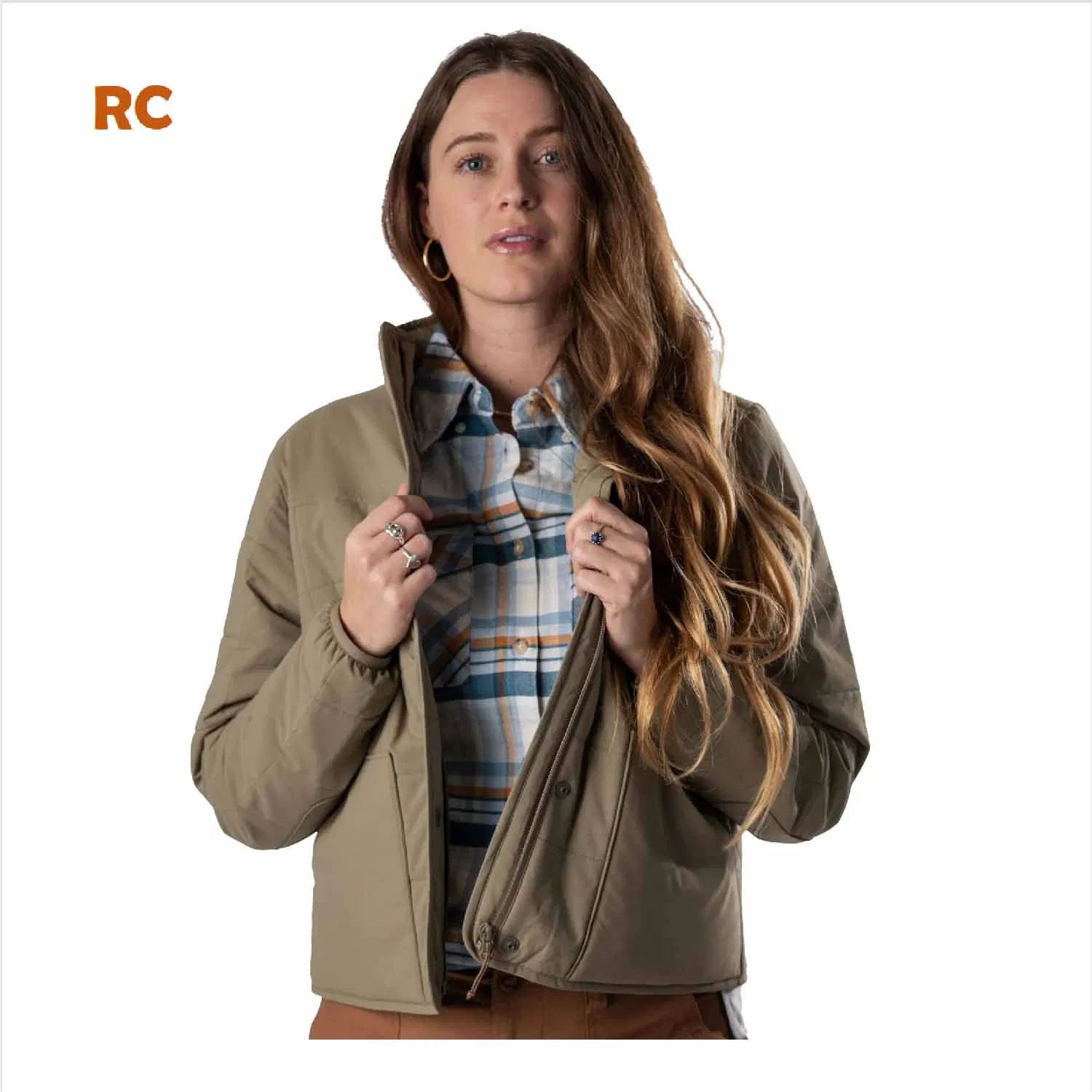 Womens Warm Quilted Jacket ODM OEM Insulated Outerwear with Custom Size Available Fish Jacket Quick Dry Moisture Wicking OEM