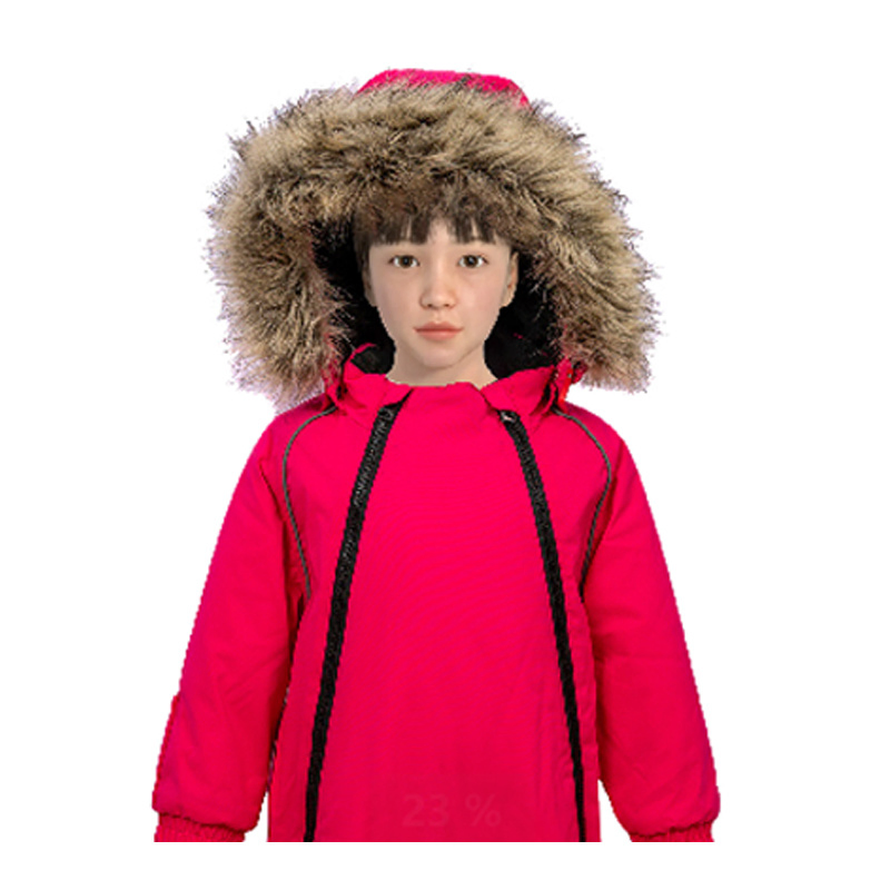 Boy Girl Snowboarding Ski Wear Winter Waterproof Overall Sports Snowsuit
