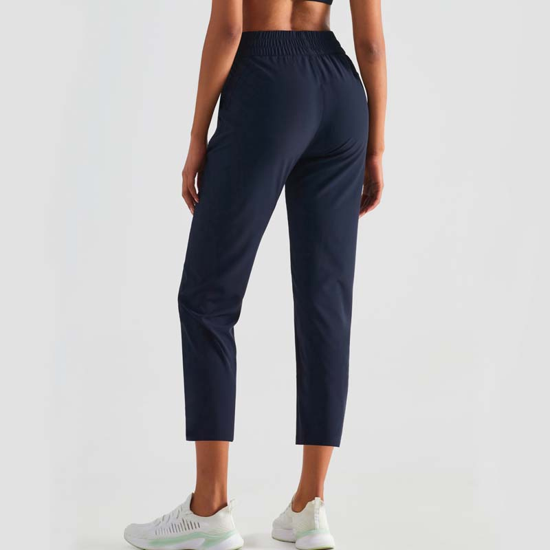 Woman High Waist Leggings Seamless Joggers Jogger with Pocket Yoga Pants