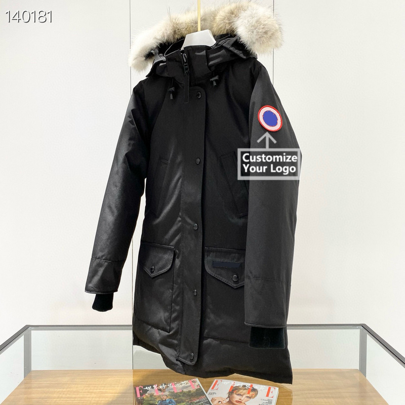 Custom Logo High Quality Padded Thick Goose Warm Breathable Waterproof Packable Outdoor Leisure Sports Goose Down Jacket