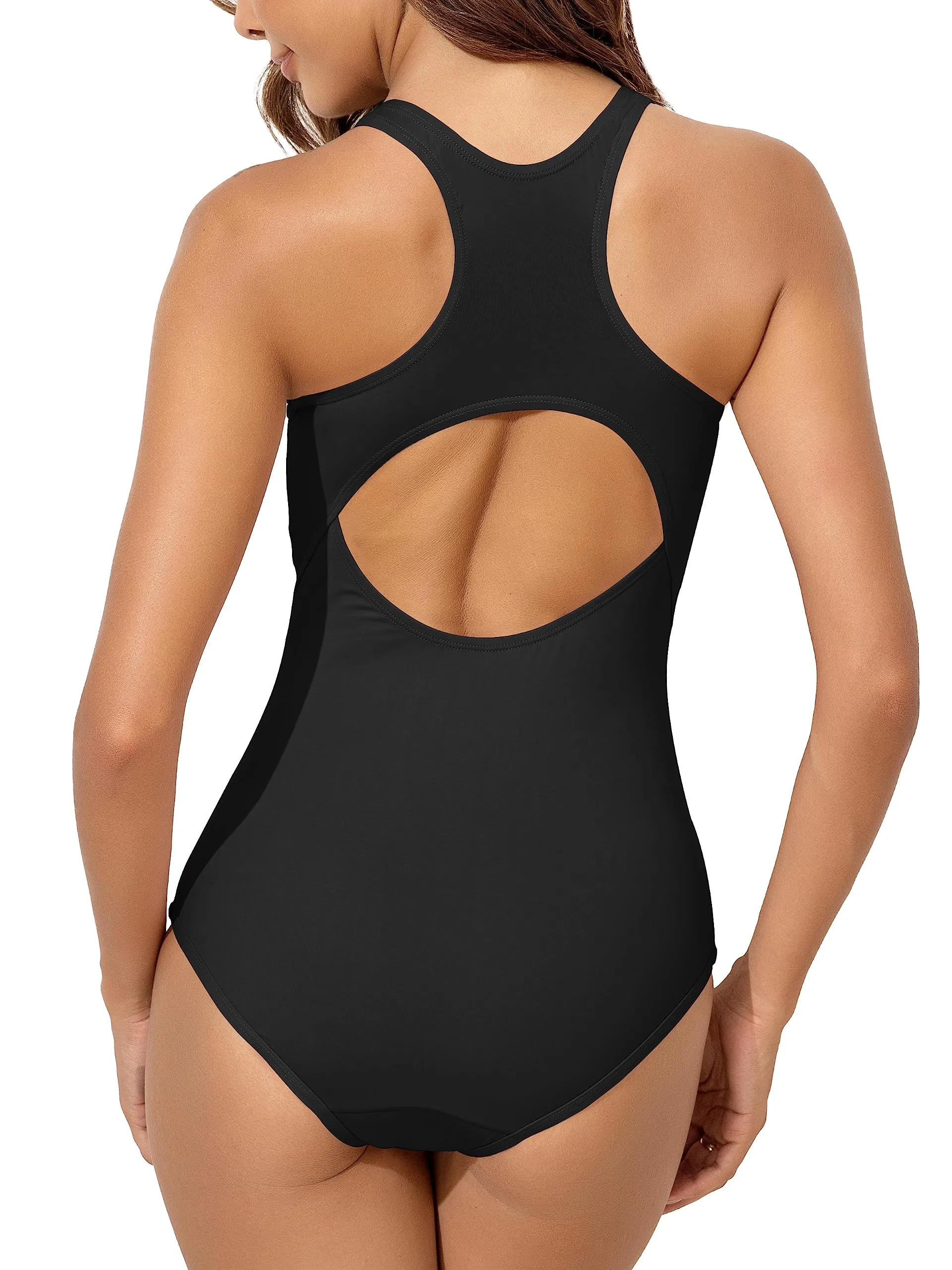 Swimwear Women's One Piece Leak Proof Menstrual Bathing Suit