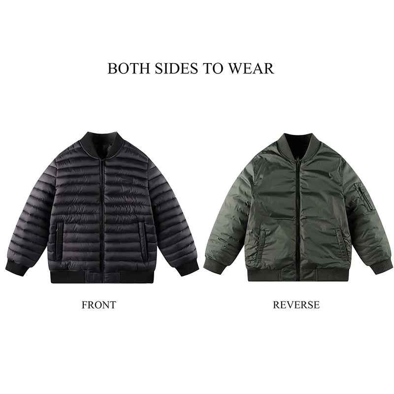 High Quality Men's Water Resistant Outerwear Winter Padded Coat Warm Quilted Jacket