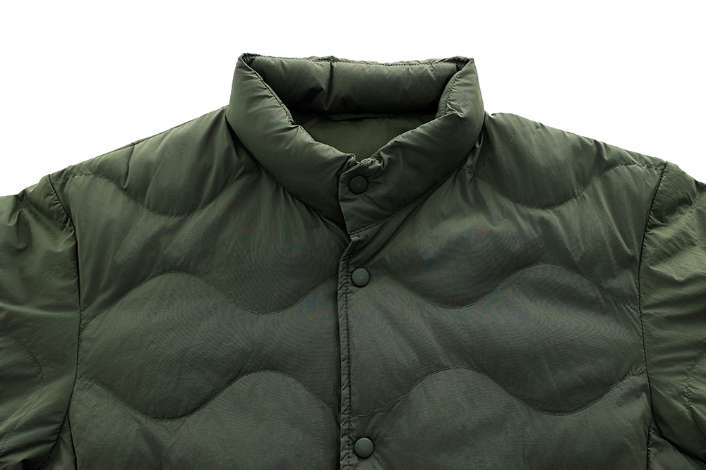 Manufacture Custom High Quality Men's Padded Jacket Silicon Padding Down Jacket Men's Down Proof&Water Repellant Warm Padded Lightweight Coat