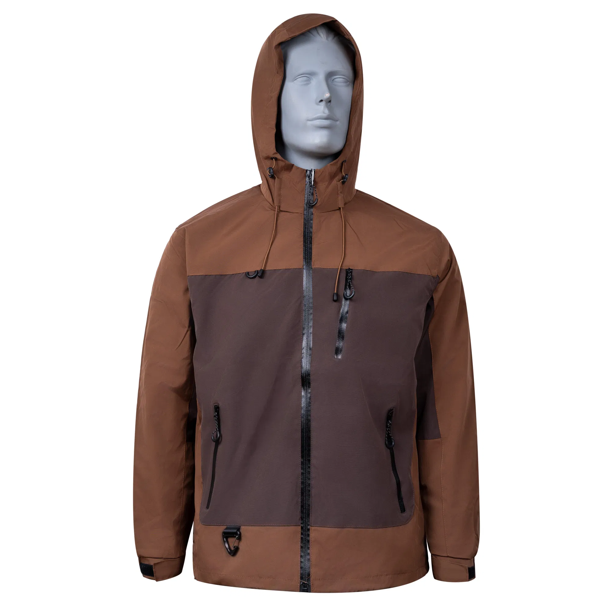 Men's OEM Custom Logo Insulated Winter Waterproof Outdoor Outerwear Technical Polar Fleece Light Weight Breathable Hunting Jacket