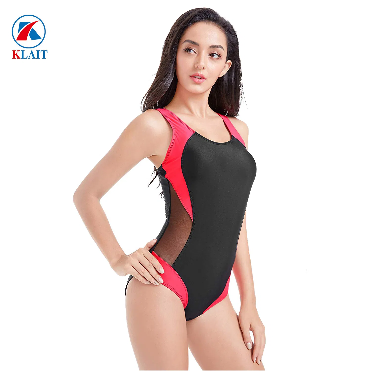 Women′ S Professional One Piece Swimsuits Racing Training Sports Swimsuits