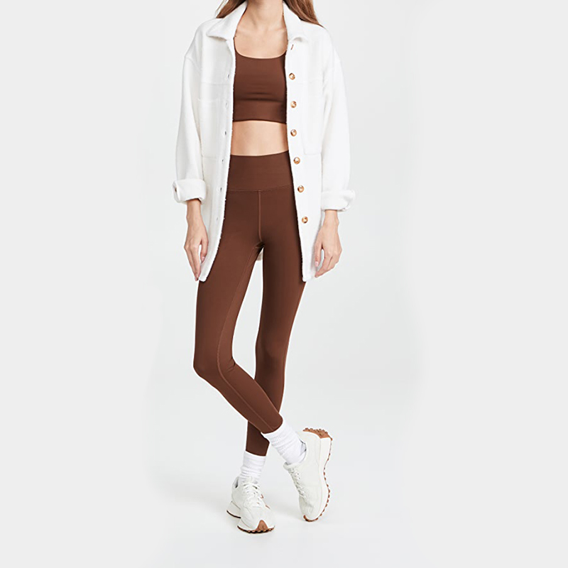 Women′ S Racerback Sports Bra Solid Color Yoga Bra Moisture-Wicking Fitness Braworkout Running Top