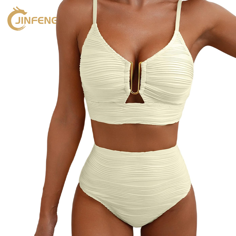 Sexy Bikinis Beachwear Bathing Suit Custom Drawstring String Bikini Set Swimsuit 2 Piece Set Women Swimwear