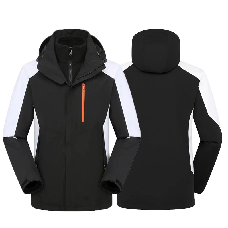 Three in One Fleece Inner Detachable Autumn and Winter Outdoor Thermal Jacket