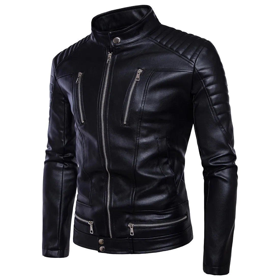 Cuero Hombre Plus Size Winter Mens Leather Jackets Coat Thermal Motorcycle Jacket