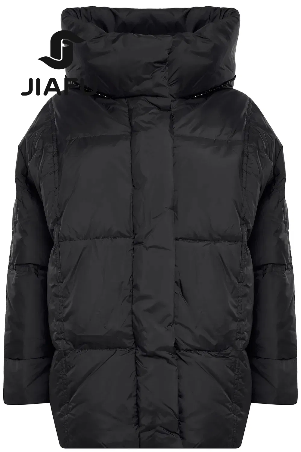 Fashion Women Customized Light Weight Quilting Padding Puffer Duck Down Winter Coat