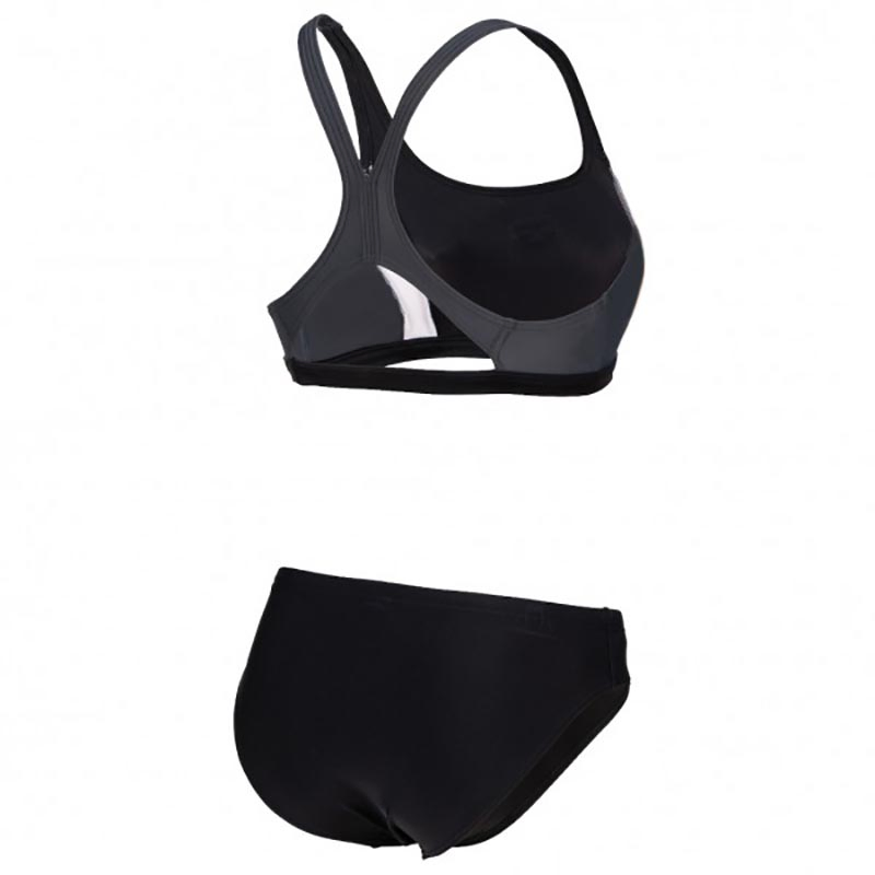 Chlorine Resistant Italy PBT Sports Training Racing Bikinis Swimsuit Beach Swimwears for Women Girl Swimming