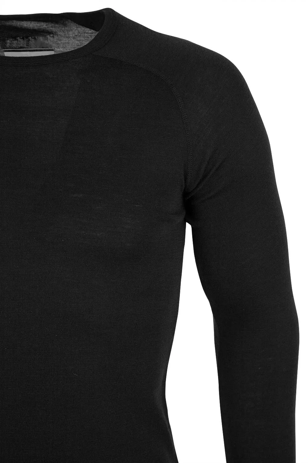 Wholesale Mens Winter Warmest Merino Wool Base Layers Best Long Sleeved Round Neck Thermals Tops Underwear