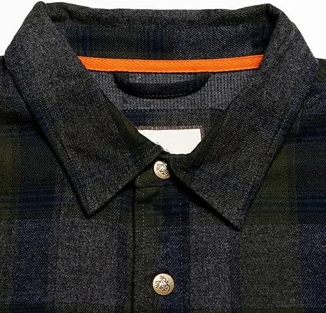 Mens Aztec Flannel Shirt Jacket