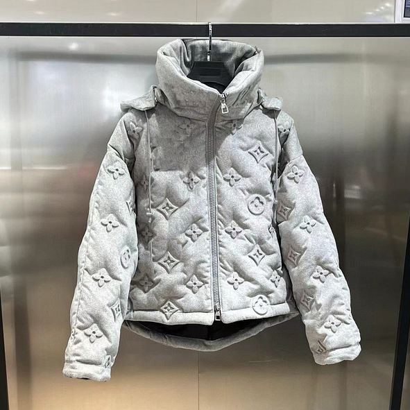 Custom Warm Winter Clothes Down Jackets Puffer Coats Male Coat Designer Branded Men's Hooded Goose Down Jacket 1: 1 Refined Replica Product