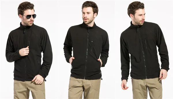 Tactical Fleece Jacket Colors