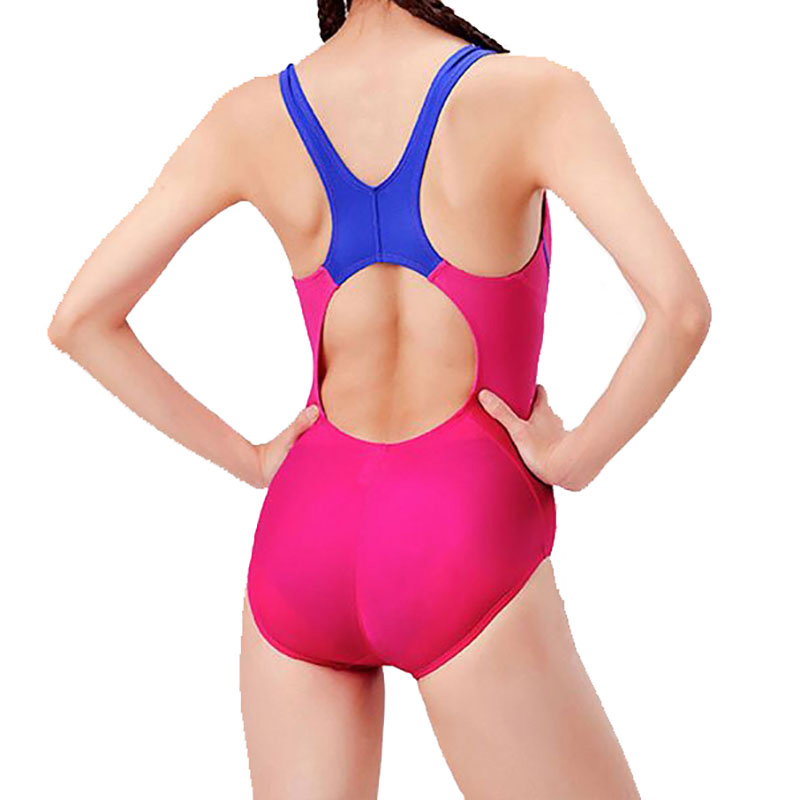 Chlorine Resistant Upf50+ Italy PBT Fabric Professional Sports Swimsuit Power Back Comfortable Fitting Racing Swimwear Girl Women Competition Swim Suit