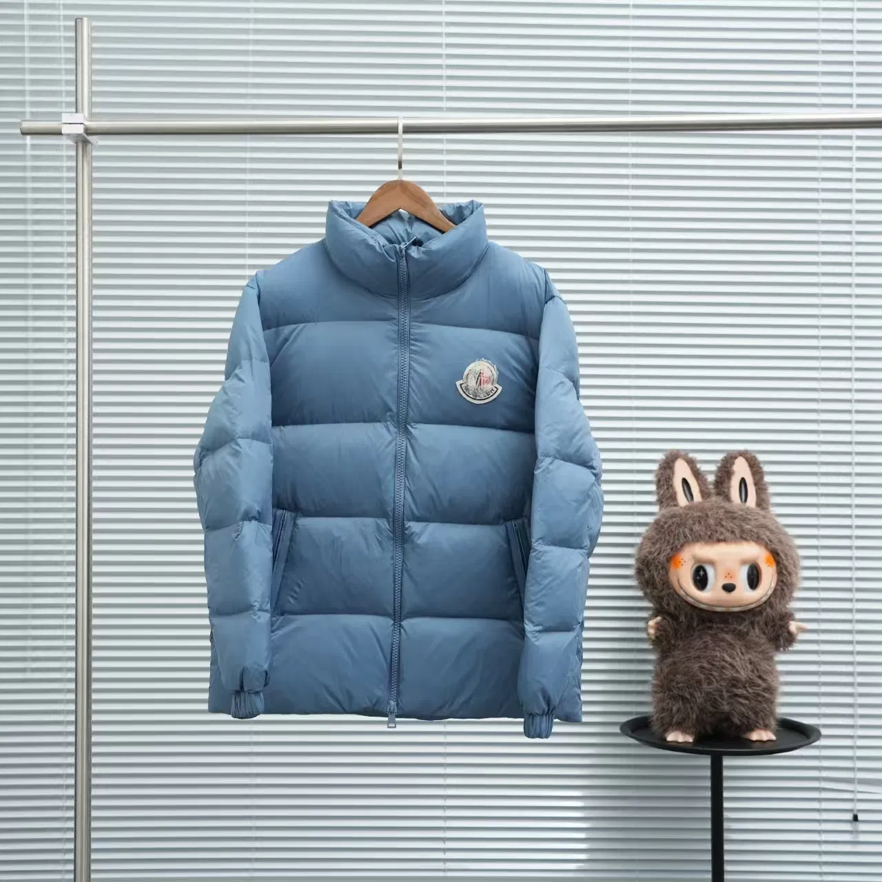 Warm Monk Down Jacket for Winter - Lightweight, Water-Resistant &amp; Stylish Puffer Coat for Men/Women