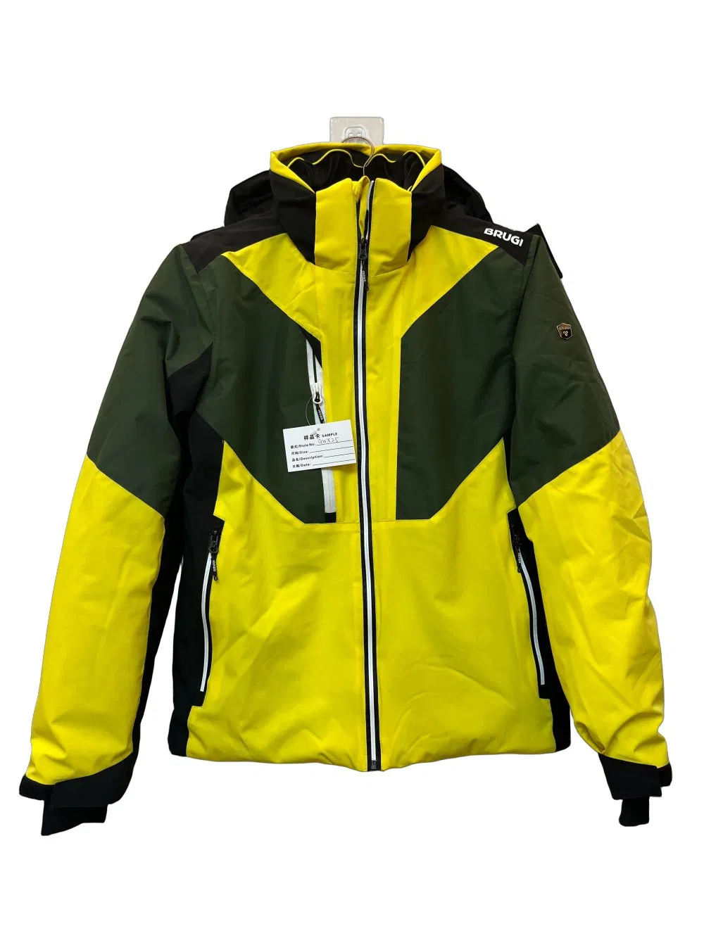 Outdoor Hooded Hiking Ski Jacket Windbreaker Jacket, Snow Function TPU Waterproof Breathable Wear