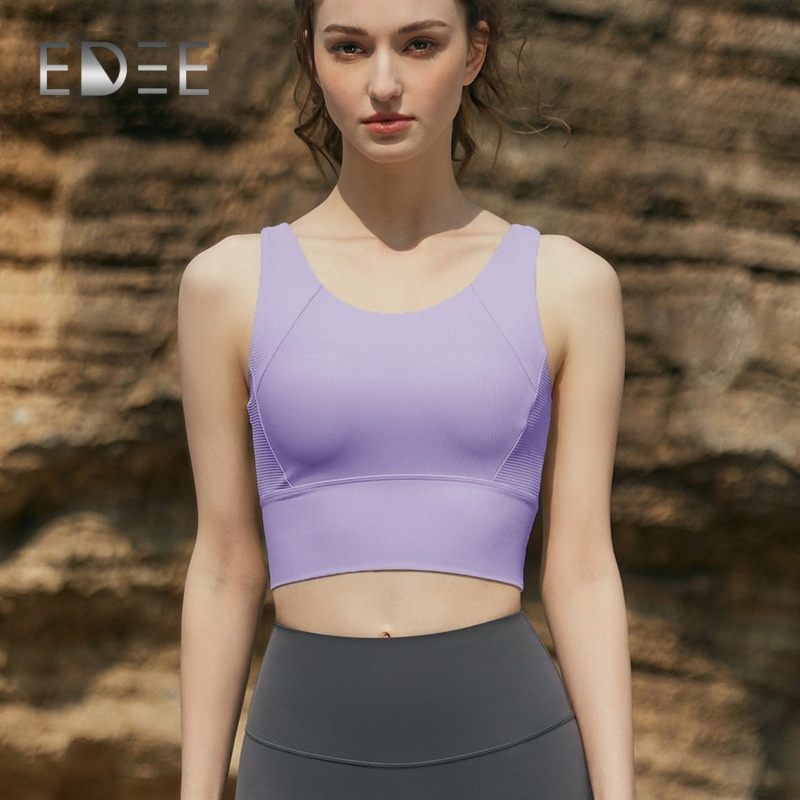 Custom Moisture-Wicking Women's Yoga Crop Top for Running