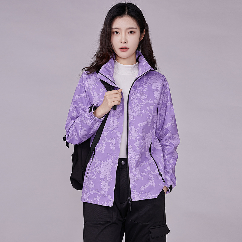 2023 Summer Sun-Protective Patterned Jacket Ultra Thin Breathable Quick Dry Sport Coat Outdoors Jacket for Man