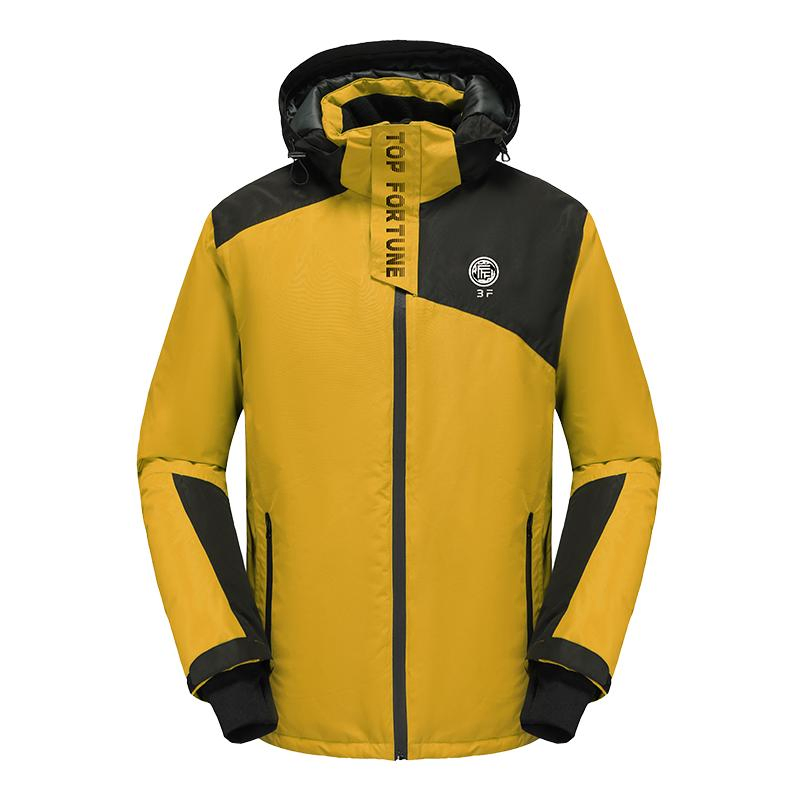 Custom Logo Outdoor Sports Mountain Waterproof Windbreaker Warm Shell Rain Men Winter Snowboard Ski Jacket