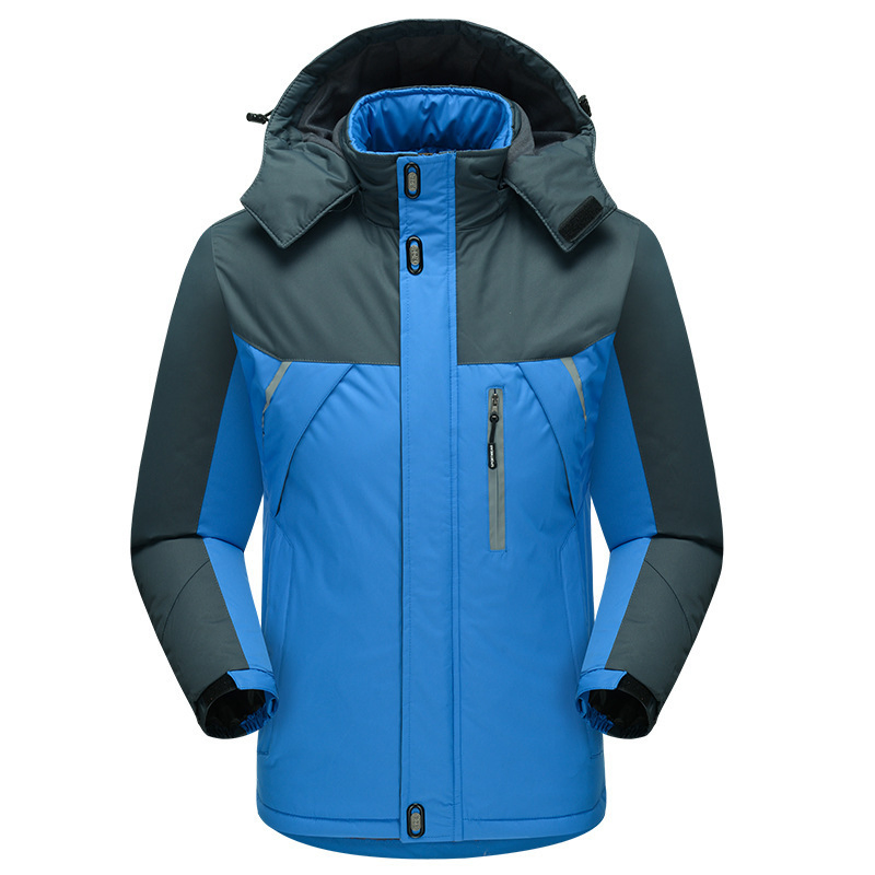 Men Coat Outdoor Waterproof Windproof Clothing Ski Down Puffer Outerwear Windbreaker Jacket