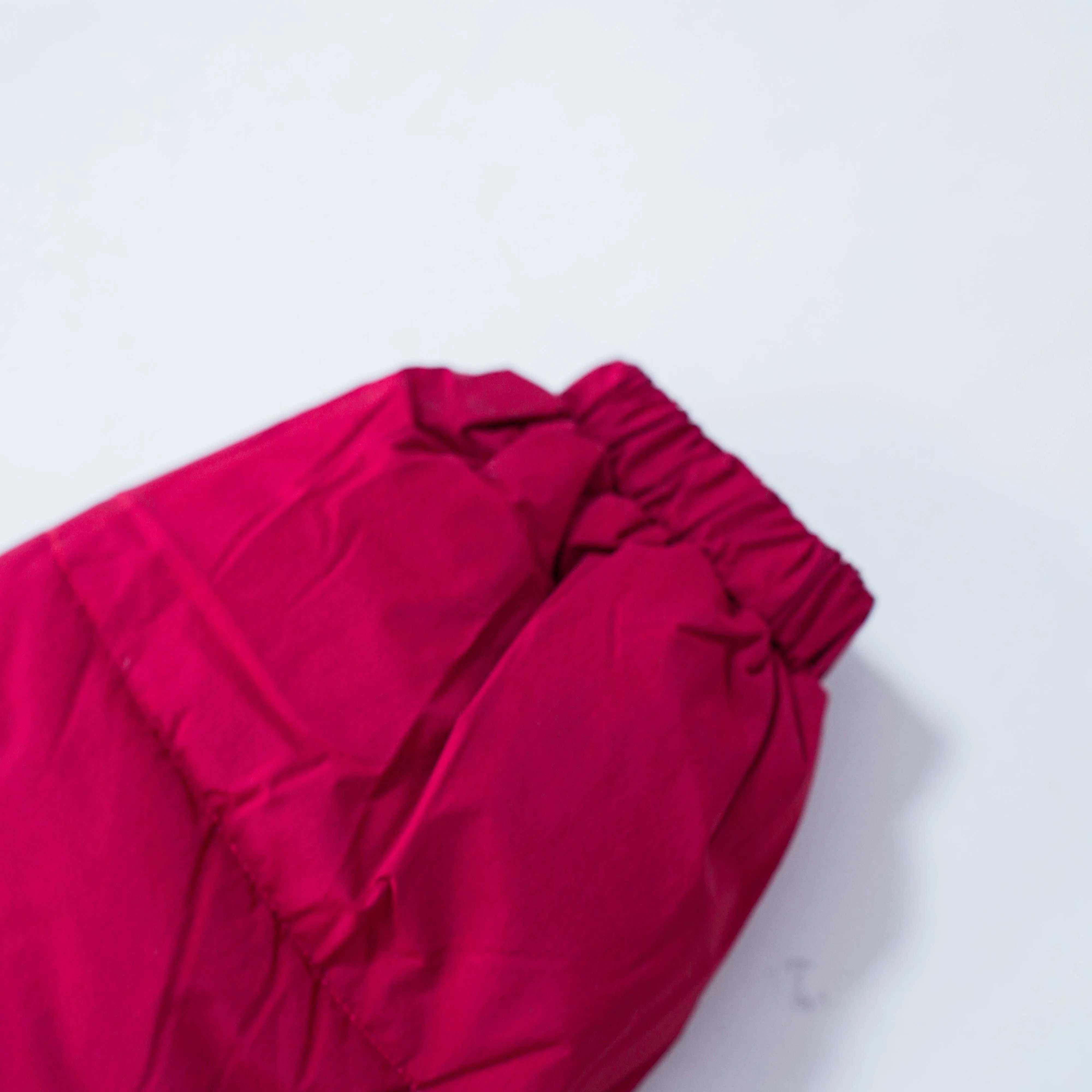 Red Kids' Winter Coat for Children's Winter Down Wear Set with Hat