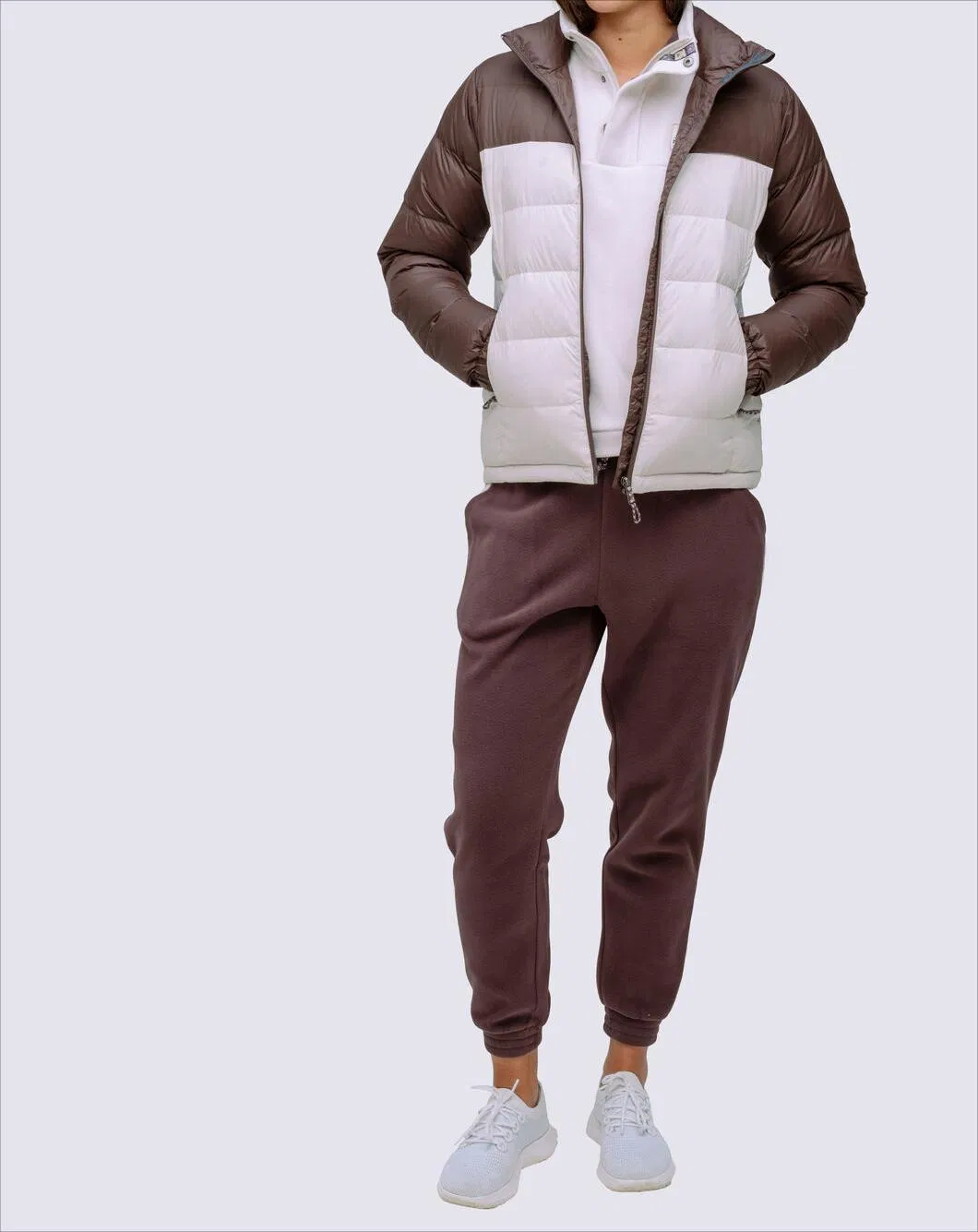 Conmr Men's Down Ski Jacket Waterproof Winter Snow Coat