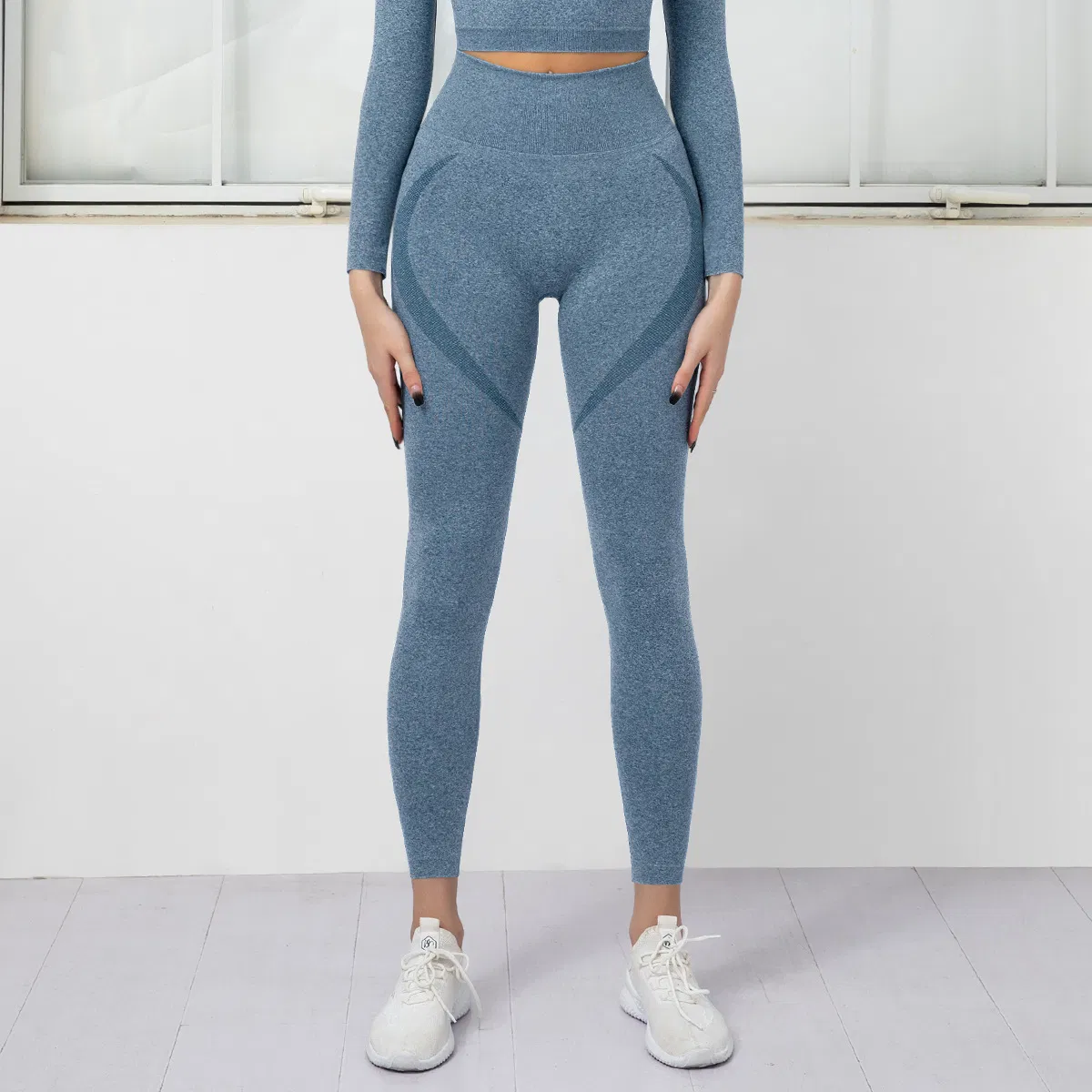 Wholesale High Quality High Waist Workout Gym Scrunch Butt Yoga Pants Seamless Yoga Leggings