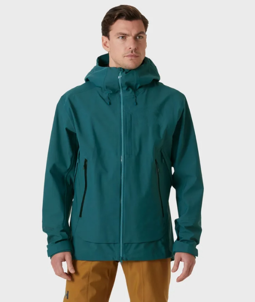 Henglong Men's Waterproof Backcountry Ski Shell Jacket for Adventurers