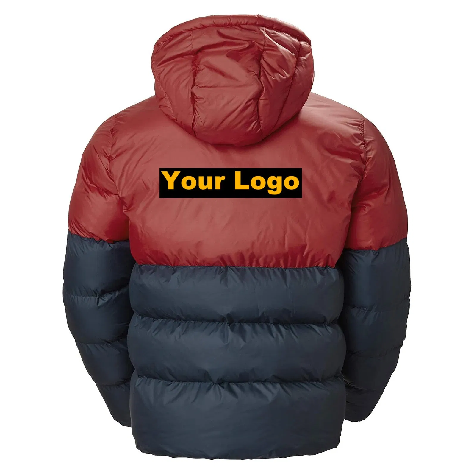 Men's Hooded Puffer Down Jacket Warm Winter Outdoor Padded Coat